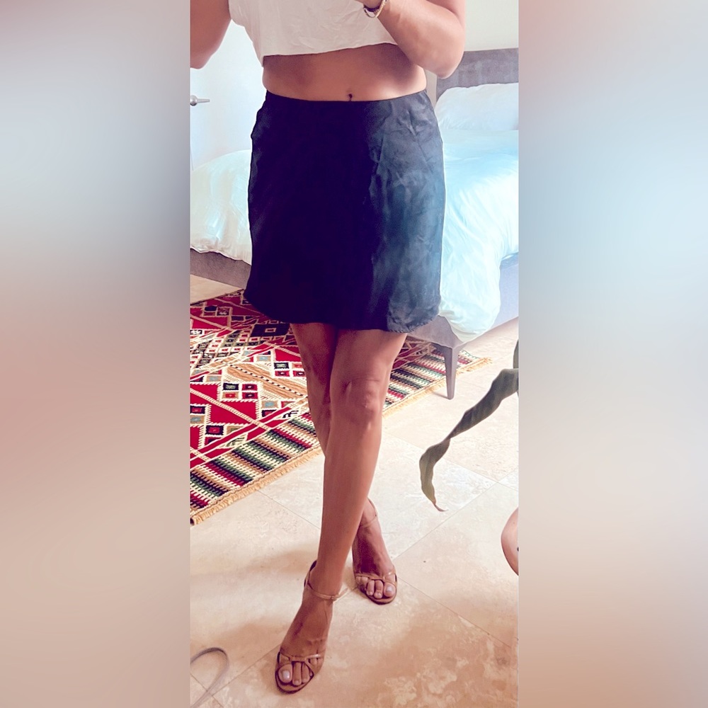 Realisation Par Silk Mini Skirt